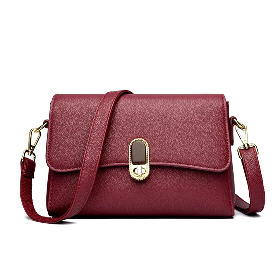 

High Quality Leather Shoulder Bags for Women 2023 Ladies Purses and Handbags Luxury Woman Bag Designer Crossbody Messenge Bags