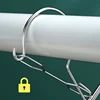10/20Pegs Stainless Steel Clothes Drying Hanger Windproof Clothing Rack Clips Sock Laundry Airer Hanger Underwear Socks Holder 3
