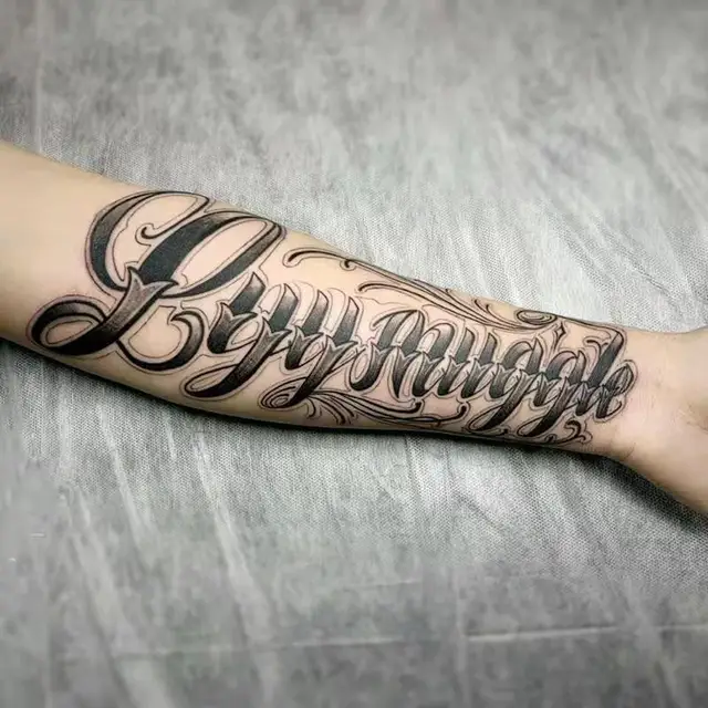 Gothic Letters  Gothic lettering Tattoo lettering Lettering alphabet