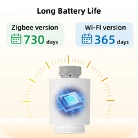EZAIOT Smart Tuya Wifi/ZigBee3.0 Radiator Actuator TRV Programmable Thermostatic App Remote Temperature Controller Alexa Google - Image 3