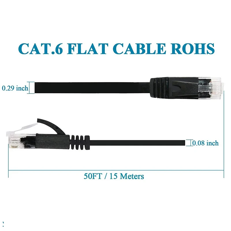 Cat6 Ethernet Cable - UTP RJ45 Network Patch Cord for Laptop and Router Description Image.This Product Can Be Found With The Tag Names Cable utp cat6 ethernet cables, Cat 6 ethernet patch internet cable, Cat6 ethernet patch cable, Network cable cat 6 patch