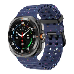 Marine - Inspired Sport Wristband - Galaxy watch Ultra (Midnight blue)