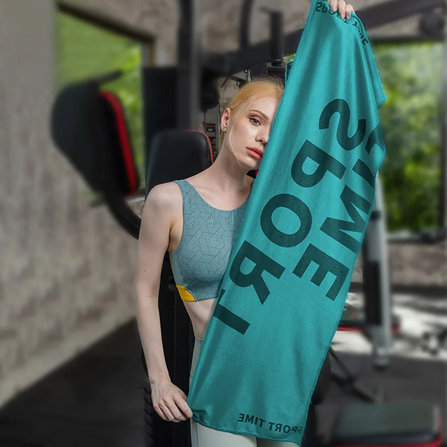 초극세 섬유 수영 수건, 빠른 건조 수건, 체육관 장비, 땀 패드 다기능 스포츠 및 피트니스 타월