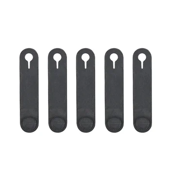 5 ชิ้น 5/9 เซนติเมตรยางสายผูกสําหรับยึดสายผูกสายไฟสายรัดยางรถจักรยานยนต์รถยนต์ไฟฟ้าอุปกรณ์เสริม 8