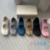 Fashion Pink Knitted Mesh Split Toe Flat Casual Shoes Summer Women Front Tripper Mary Jane Sweet Girl Outdoor Sneakers 1