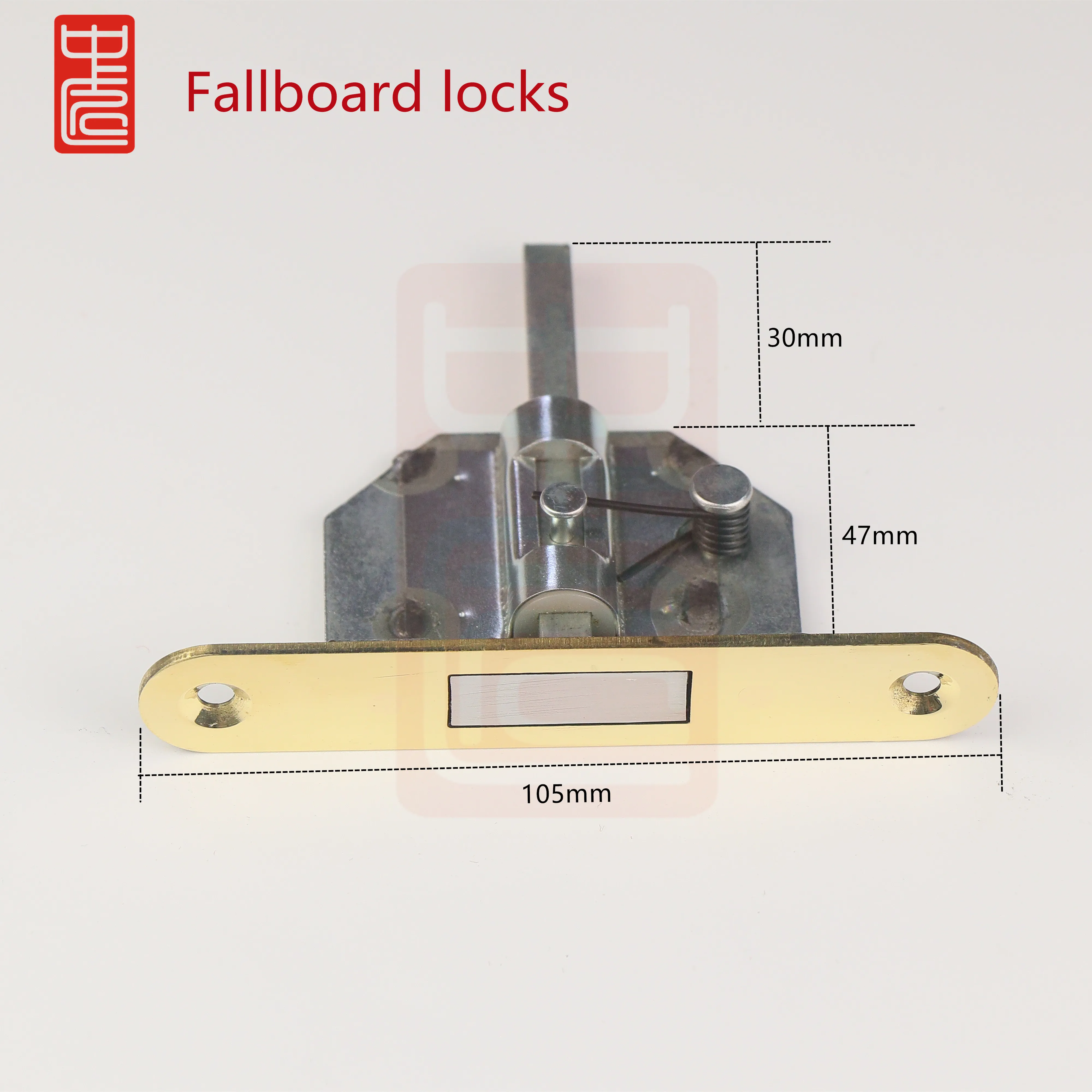Hands Off Lucite Fallboard Clamp 6" Piano Lock - Jansen Piano Benches
