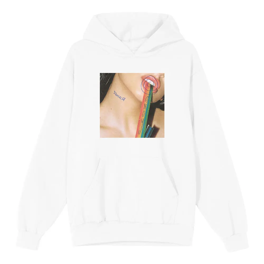 Rosalia Candy MOTOMAMI Merch Hoodies Winter Men/Women Hooded Sweet Streetwear The Hooded Long Sleeve Hoodie