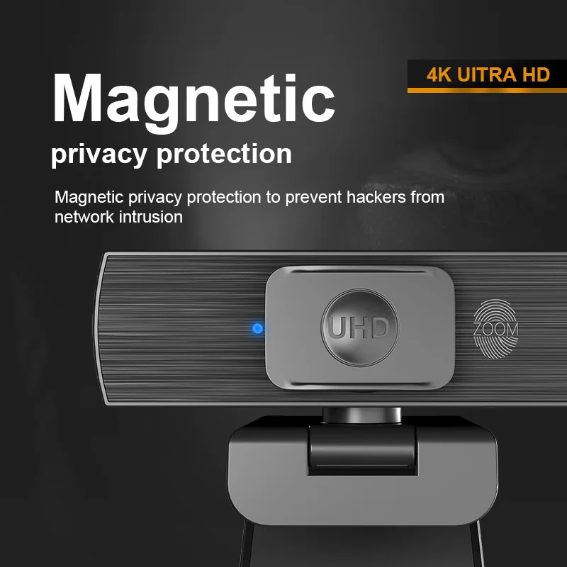 8MP 4K UHD 60Fps 8X Zoom USB Webcam For Video Conference Online Teaching Boardcast Digital Camera Web Cam