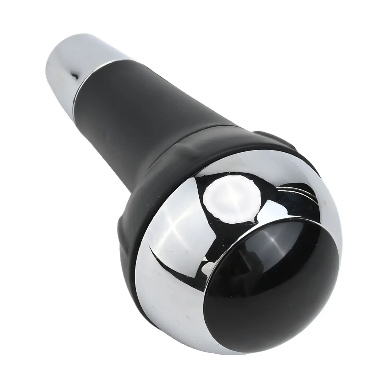 Chrome Silver Shift Knob Automatic Shift Knob Easy Installation Effortless Gear Changes For FIAT 500 2012-