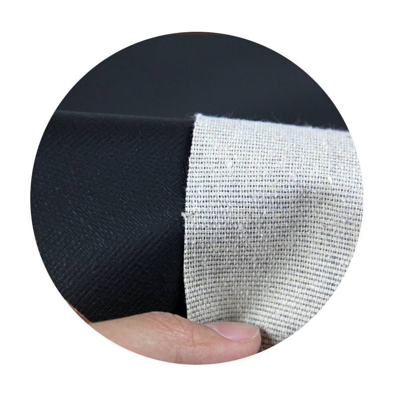 1.61m wide black color primed cotton canvas roll with price