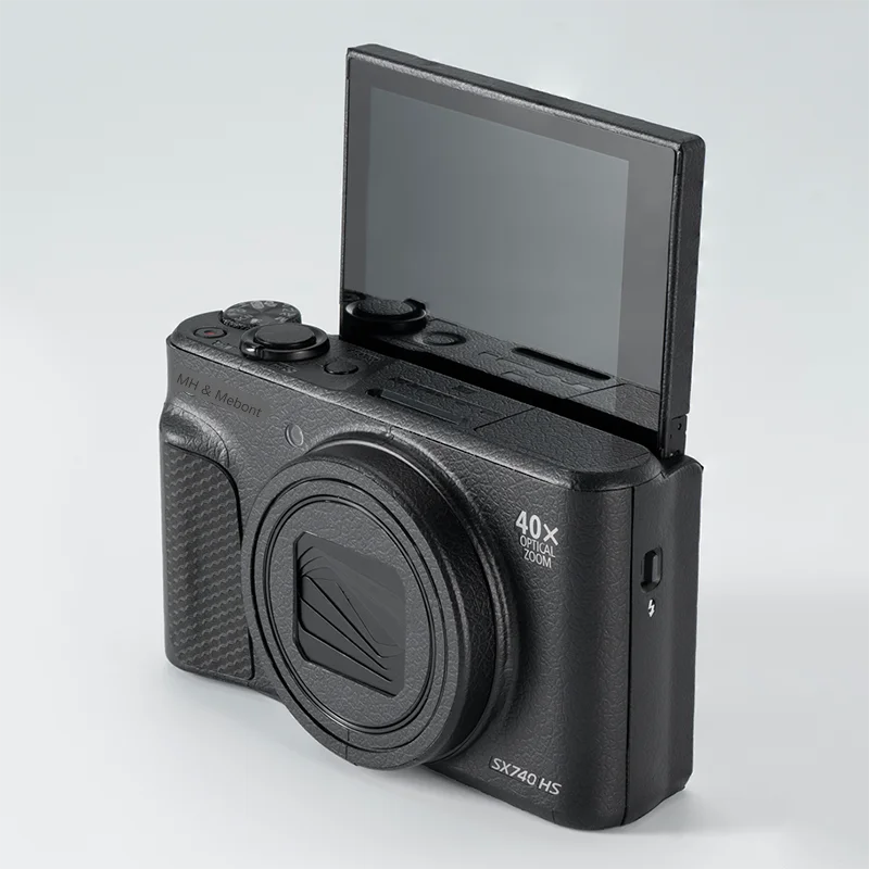 Canon PowerShot SX740HS 데칼 스킨 카메라 비닐 랩 필름 용 맞춤형 스티커 긁힘 방지 보호 코트 SX740 HS SX 740HS