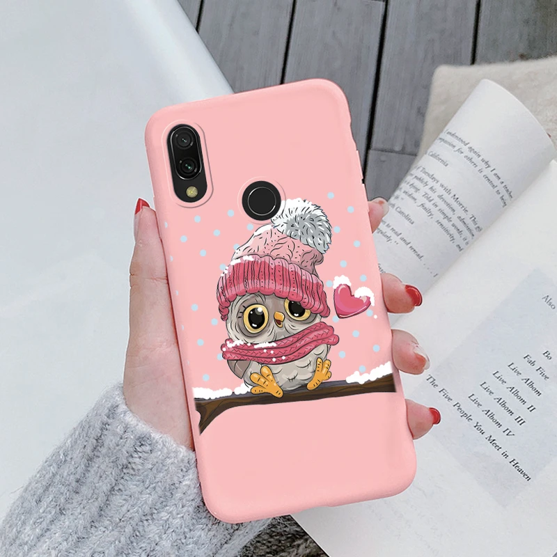 PKQTOP Cover Per Xiaomi Redmi Note 7 Custodia,Carta