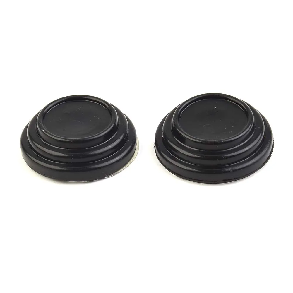 

Durable High Quality Shock Stickers Exterior Gasket Kit Pack Replacement Set 4pcs Accessories Black Buffer Car