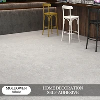 40cm Thicken Floor Sticker PVC Self-adhesive Waterproof Ceramic Tile Wall Sticker Suitable for Bathroon Kitchen Floor Home Decor 6