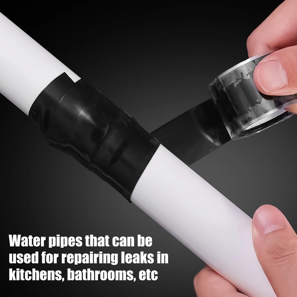 Silicone Self-Adhesive Leak-Sealing Repair Tape for Plumbing and Electrical Emergencies