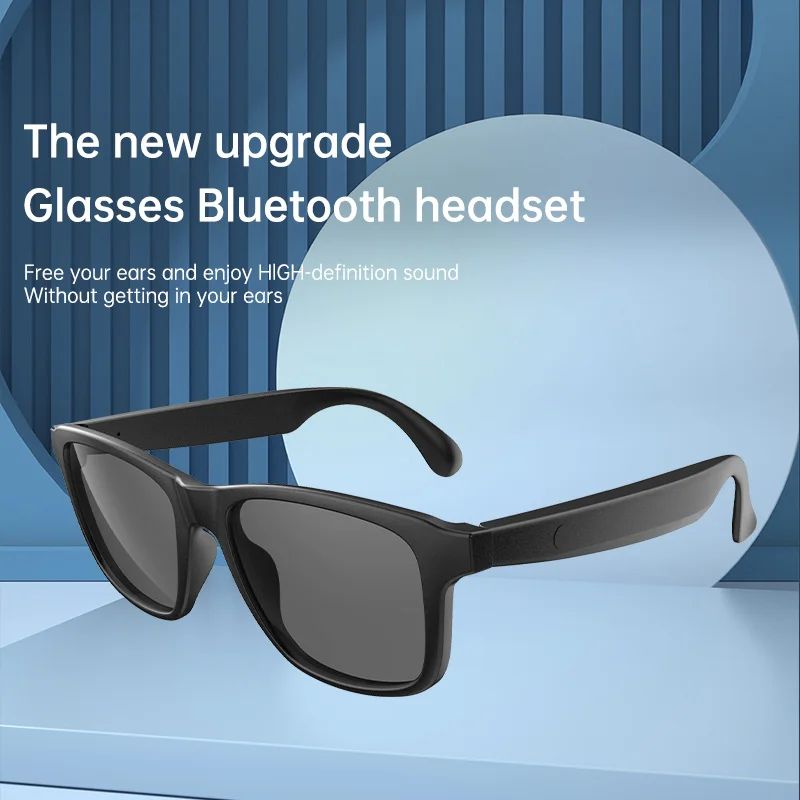 A8 écouteur Sans Fil Bluetooth Casque Lunettes De Soleil Musique Casque Lunettes Intelligentes %c3%a9couteur Mains Libres Avec Micro