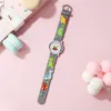 Cute dinosaur silicone band quartz Children's cartoon watch 6