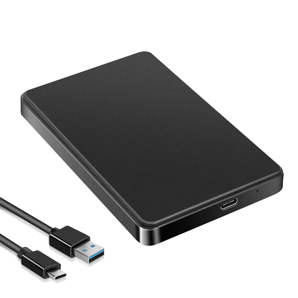 Type-C USB3.1 SATA 휴대용 하드디스크 6TB 외장형 솔리드 스테이트 드라이브 케이스 플러그 앤 플레이 2.5인치 Windows/OS/Linux 시스템용