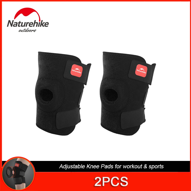 Naturehike Knee Brace Adjustable Knee Support Sleeve Protector Wrap Pads for Sport Workout Men and Women