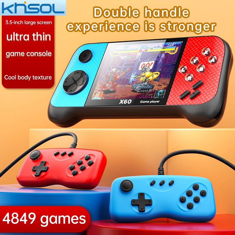 Console Di Gioco Portatile Retrò, Gioco Di Ruolo Rpg, Gioco Di Avventura Avg Sensore Gamepad Cablato Per Due Persone Joypad Nuovo