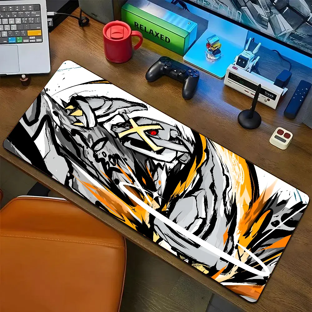 1pc Metagross P-Pokemon-n Anime Mouse Pad Large Mouse Mat Pink Office Desk Mat Laptop Gaming Large Mousepad 2