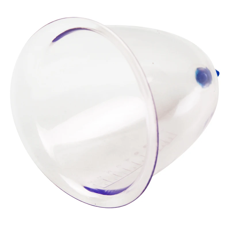 Big Size Plastic Vacuum Cupping Cups Suction Cups Jar 1 PC Biggest Vacuum Cupping Massager Jars Suction Therapy Cupping Cans 2