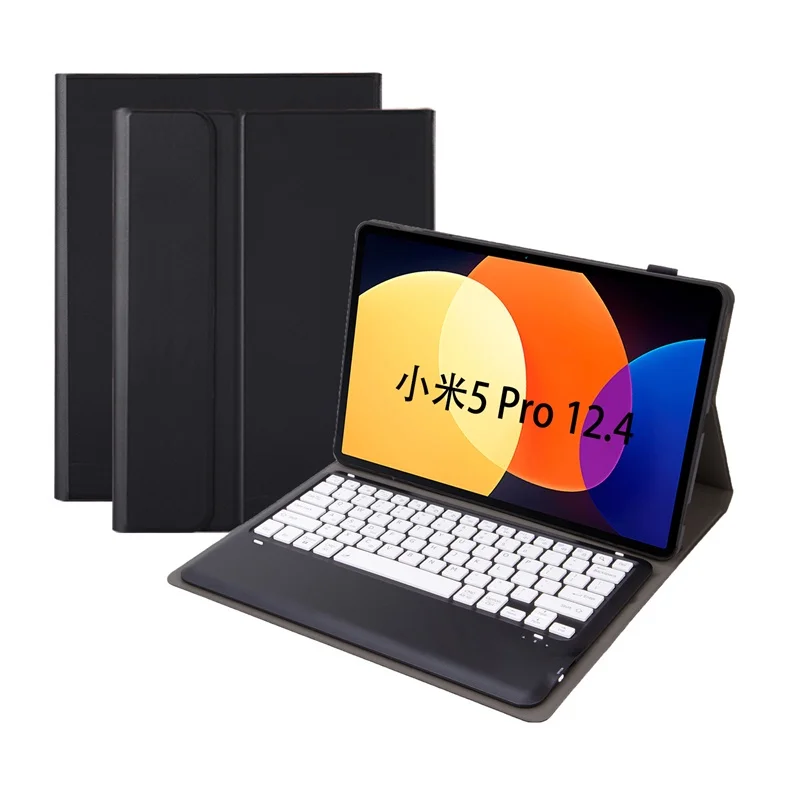 

Tablet Keyboard for Xiaomi Pad 5 Pro 12.4 Inch Touchpad Keyboard Case for Mi Pad 5 Pro 12.4 Keyboard Case