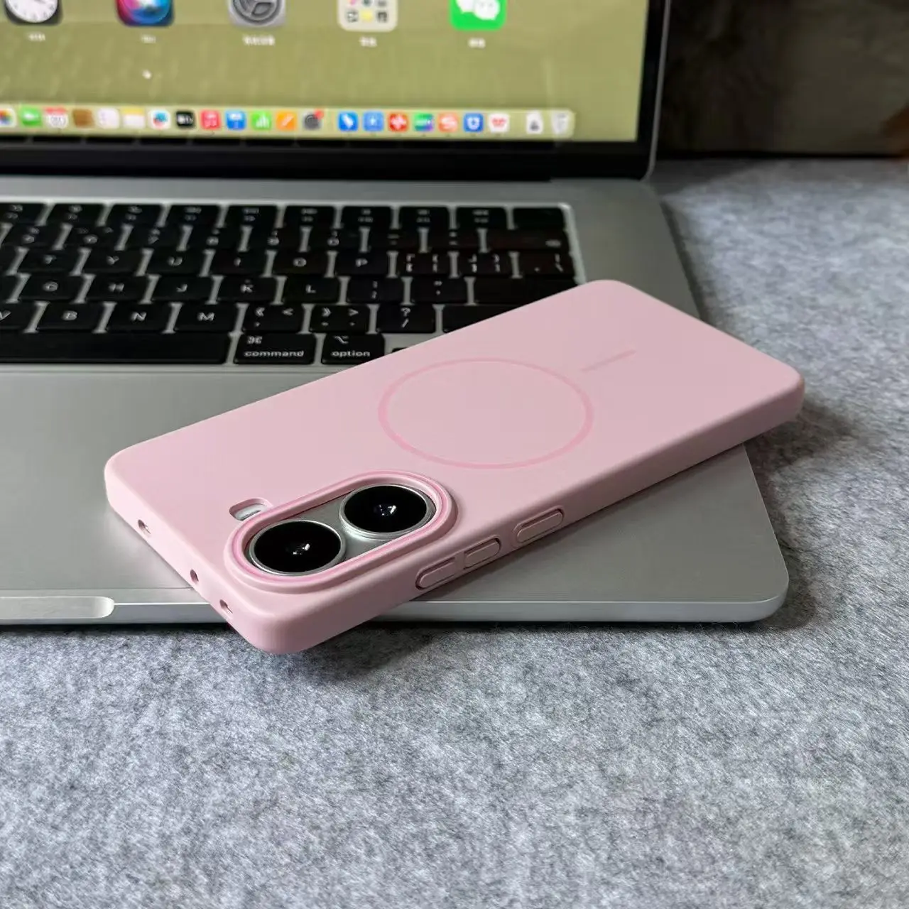 MagSafe Matte Hard PC Ultra-Thin Shockproof Bumper Case