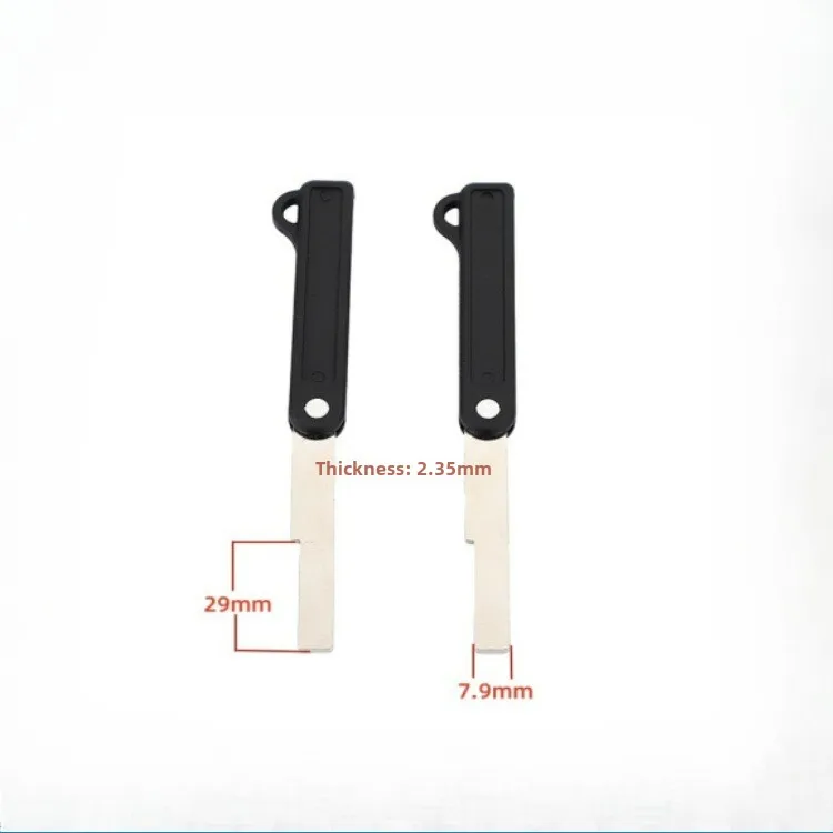 10PC Foldable Multi Track Key Embryo Super C-level Fingerprint Lock Tablet Key Blank