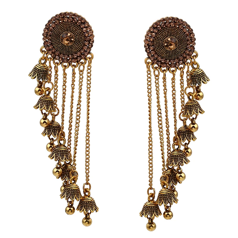 Jhumkas Indian Jewelry Indian Jhumka Earrings Piercing Earrings