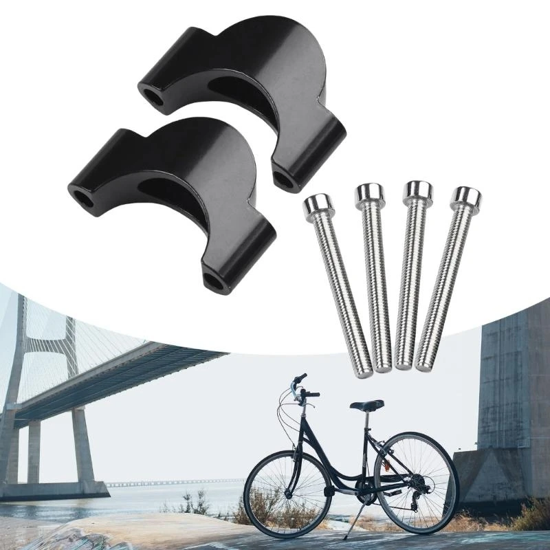 Bicycles Handlebars Pad Suit Ride Postures Height Extender Rising for Reducing Hand Pressure