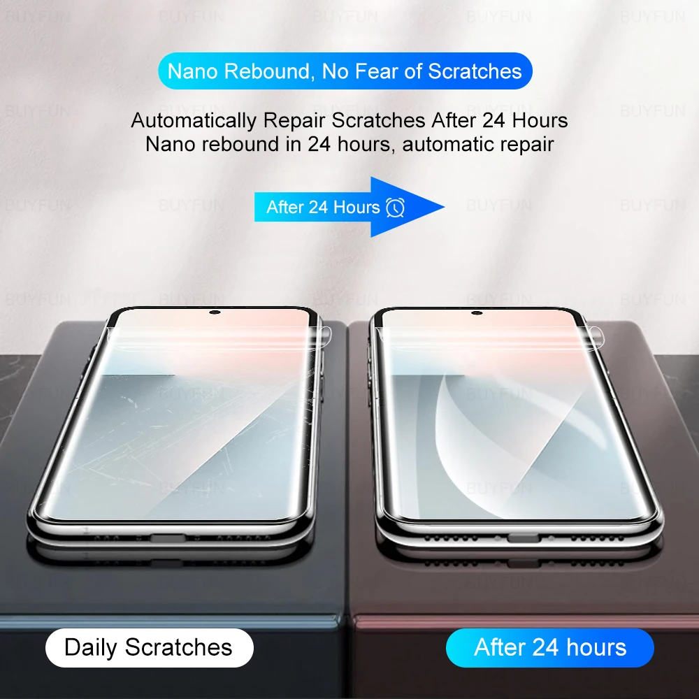 6-in-1 Soft Hydrogel Screen Protector