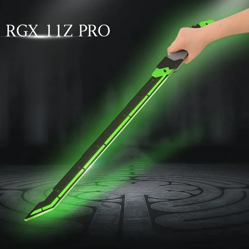 80cm RGX 11z Pro Level 2 Blade Valorant Game Peripheral Melee Weapon Acrylic Glow Sword Weapon Model for Cosplay Toys Gifts Boy