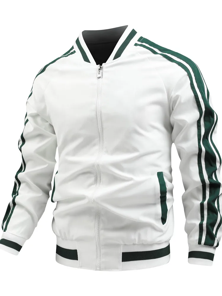 2024 Spring and Autumn New Fashion Trend Large Size Baseball Coat Men's Casual Loose Comfortable High Quality Sports Jacket 5XL 2