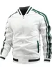 2024 Spring and Autumn New Fashion Trend Large Size Baseball Coat Men's Casual Loose Comfortable High Quality Sports Jacket 5XL 2