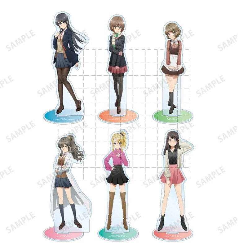 

Игра Mai Sakurajima Nodoka Toyohama Shoko makinoхара Kaede Azusagawa акриловая искусственная фигурка аниме модель Косплей игрушка для подарка