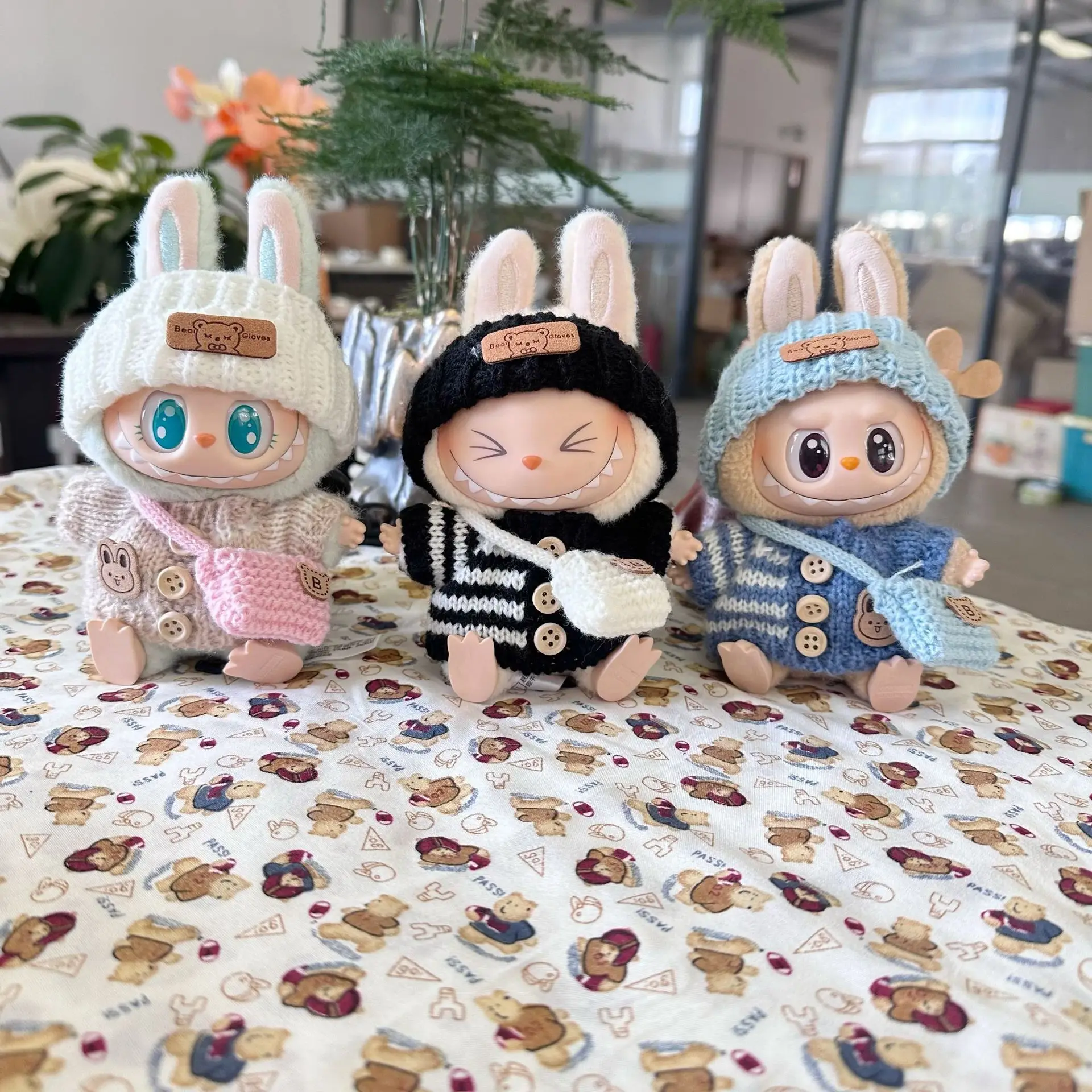 Labubu Cute Mini Plush Doll'S Clothes