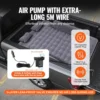 Truck Bed Air Mattress, for 6-6.5 ft Full Size Truck Beds, Inflatable Air Mattress Bed with 12V Air Pump 2 Pillows 3