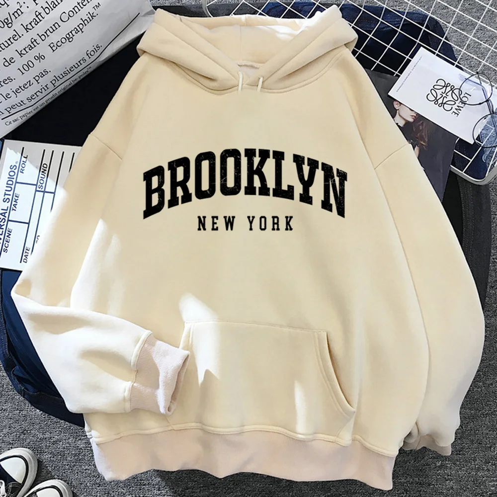 

Brooklyn New York hoodies women funny 90s Pullover women vintage sweater