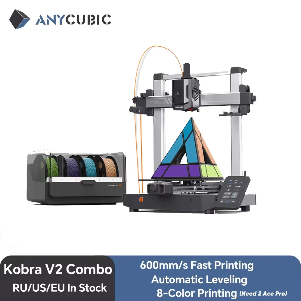 Anycubic Kobra 3 V2 Combo 3D za $328.01 / ~1191zł