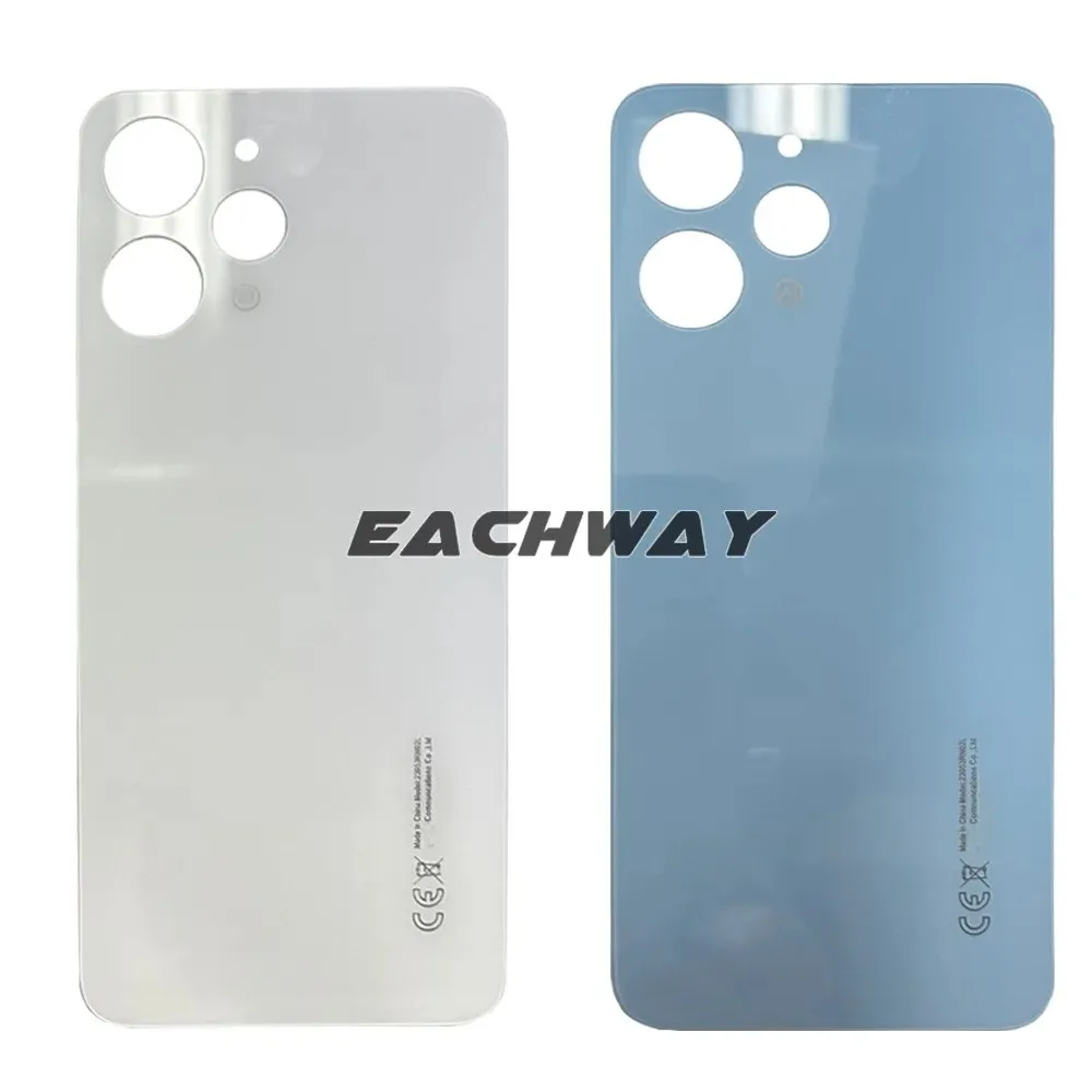 Glass for Xiaomi Redmi 12 Battery Cover Door Rear Glass Housing Case Replace 23053RN02A 23053RN02Y 23053RN02I Back Cover