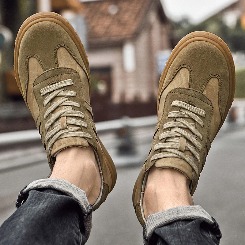 Herren Wildleder Freizeitschuhe Für Alltag Und Autofahren_voghion.com