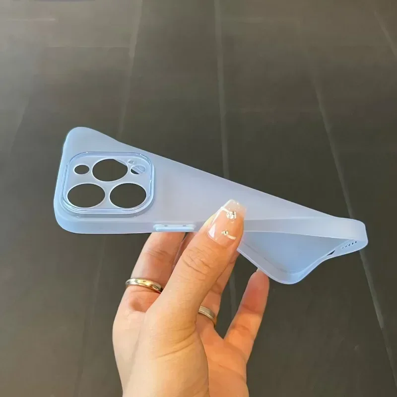 Ultra Thin Soft TPU Matte Translucent Silicone Phone Case