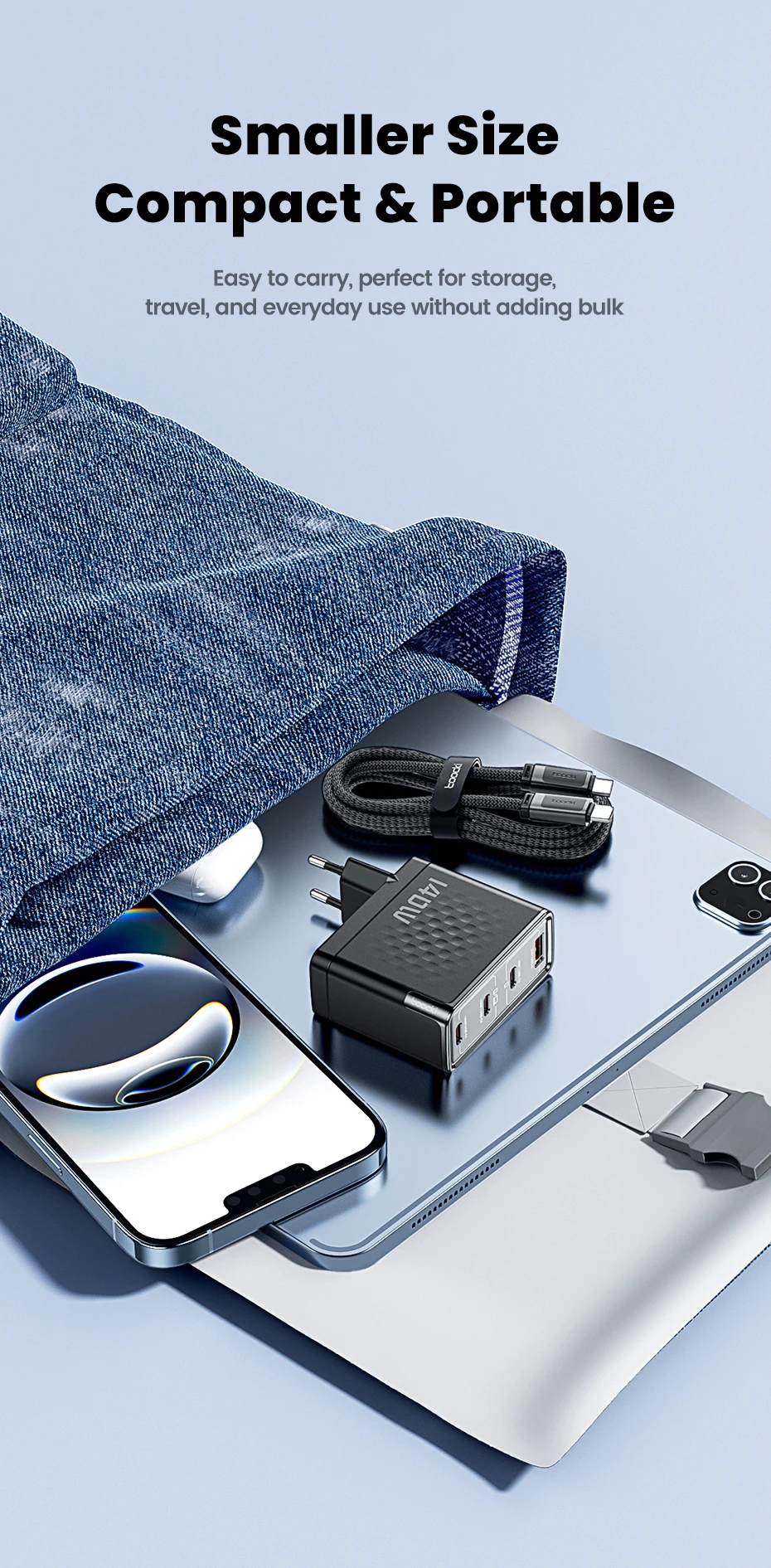 snabbladdning av telefon närbild