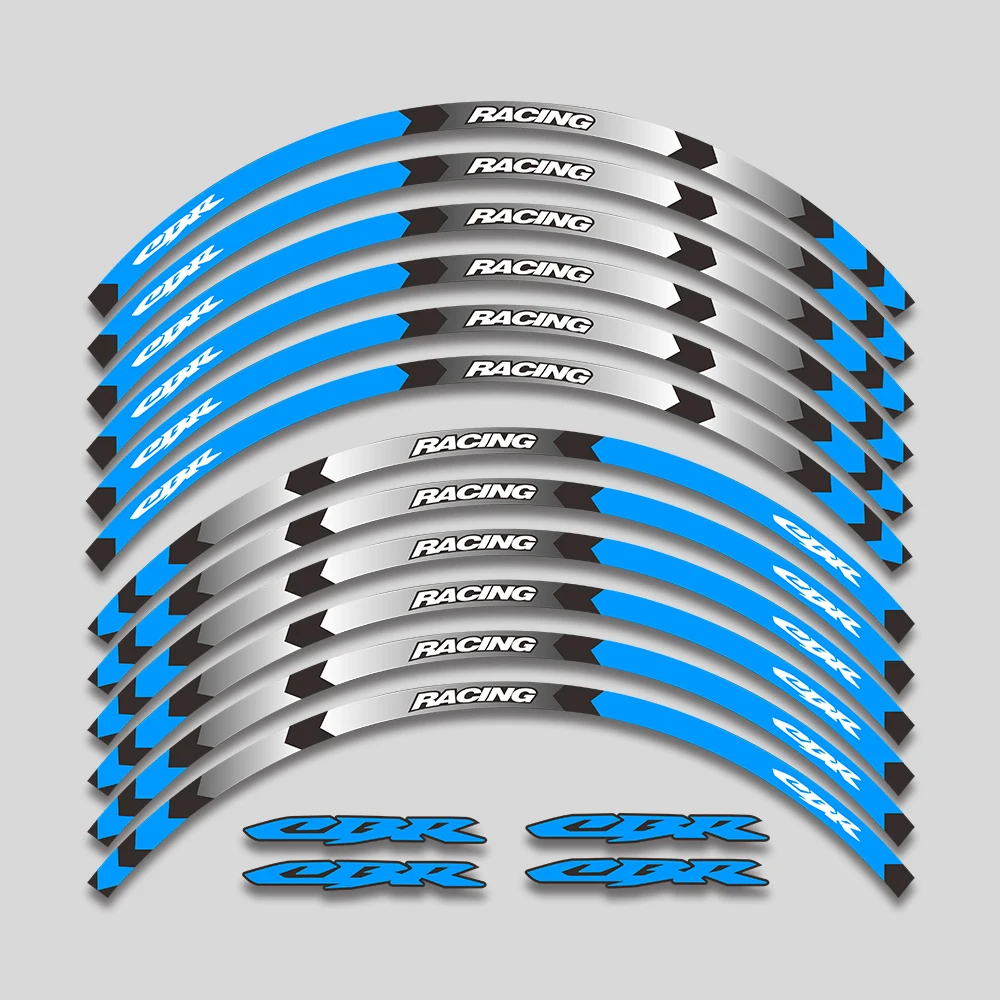 

ForHonda CBR250RR CBR400RR CBR600RR CBR1000RR Motorcycle Accessories Stickers Wheels Decorative Decal Rim Tire Reflective Stripe