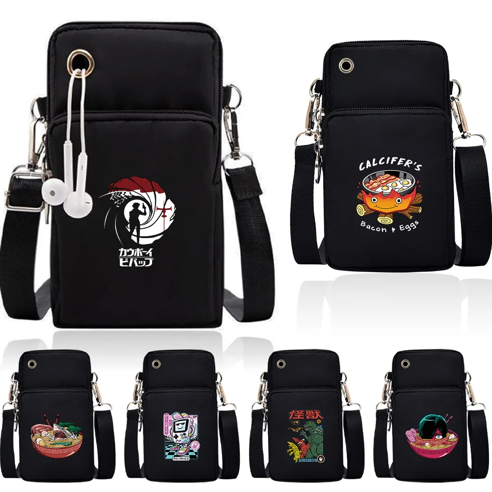 Universal Mobile Phone Case Crossbody Iphone 13 Pro Max Case Japan Series Wallet Purse Shoulder Bag Phone Pouch Sports Arm Bag