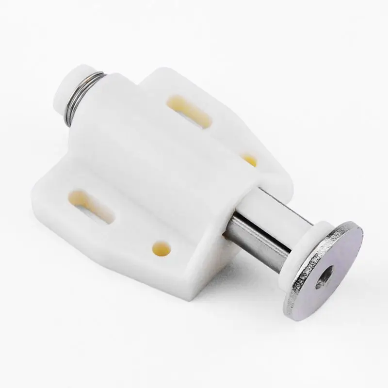 Magnetic Door Catch Single Door Rebound Push To Open Touch Catch Built-in Spring For Wardrobe Cupboard Shoe Cabinet magnetic cabinet catches,door catches,magnetic cabinet latches,cabinet door latch