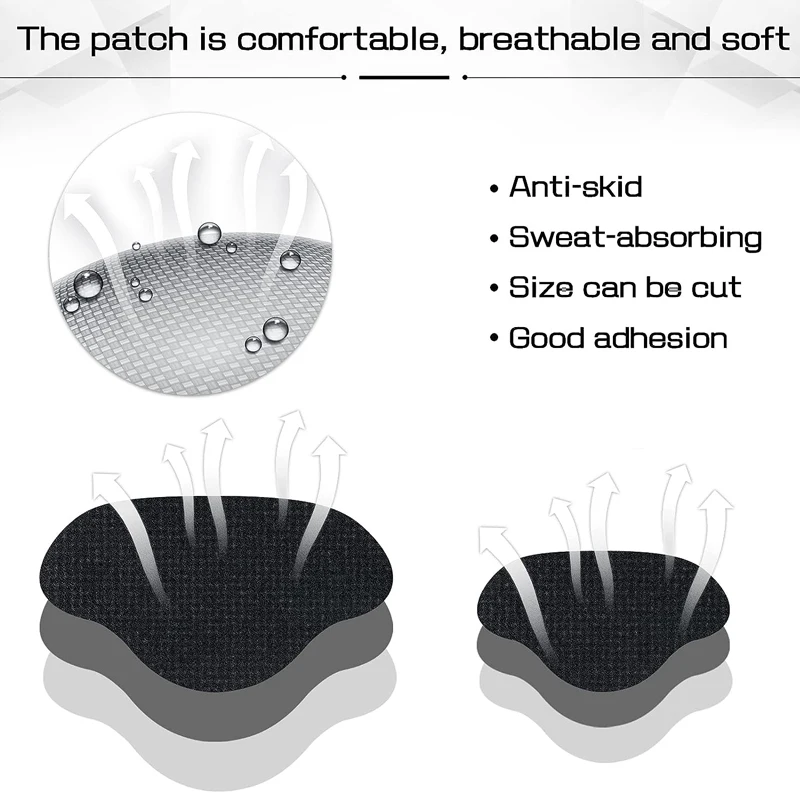 6PCS Shoe Heel Repair Patch Kit Self Adhesive Inside Shoe Patches Holes Leather Heel Pads Shoe Glue Sole Repair Shoe Repair Glue