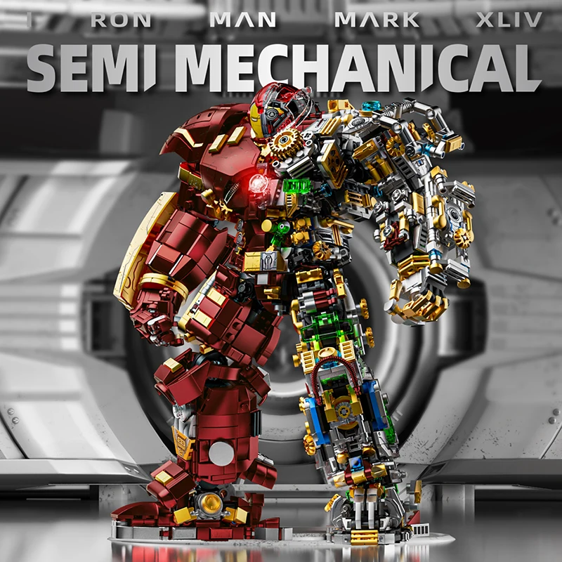 2776-teiliger Marvel Superhelden Baukasten Iron Man Bausteine Actionfiguren Coole Raumdekoration DIY Kreative Spielzeuge für Erwachsene Geschenke – Detail 1
