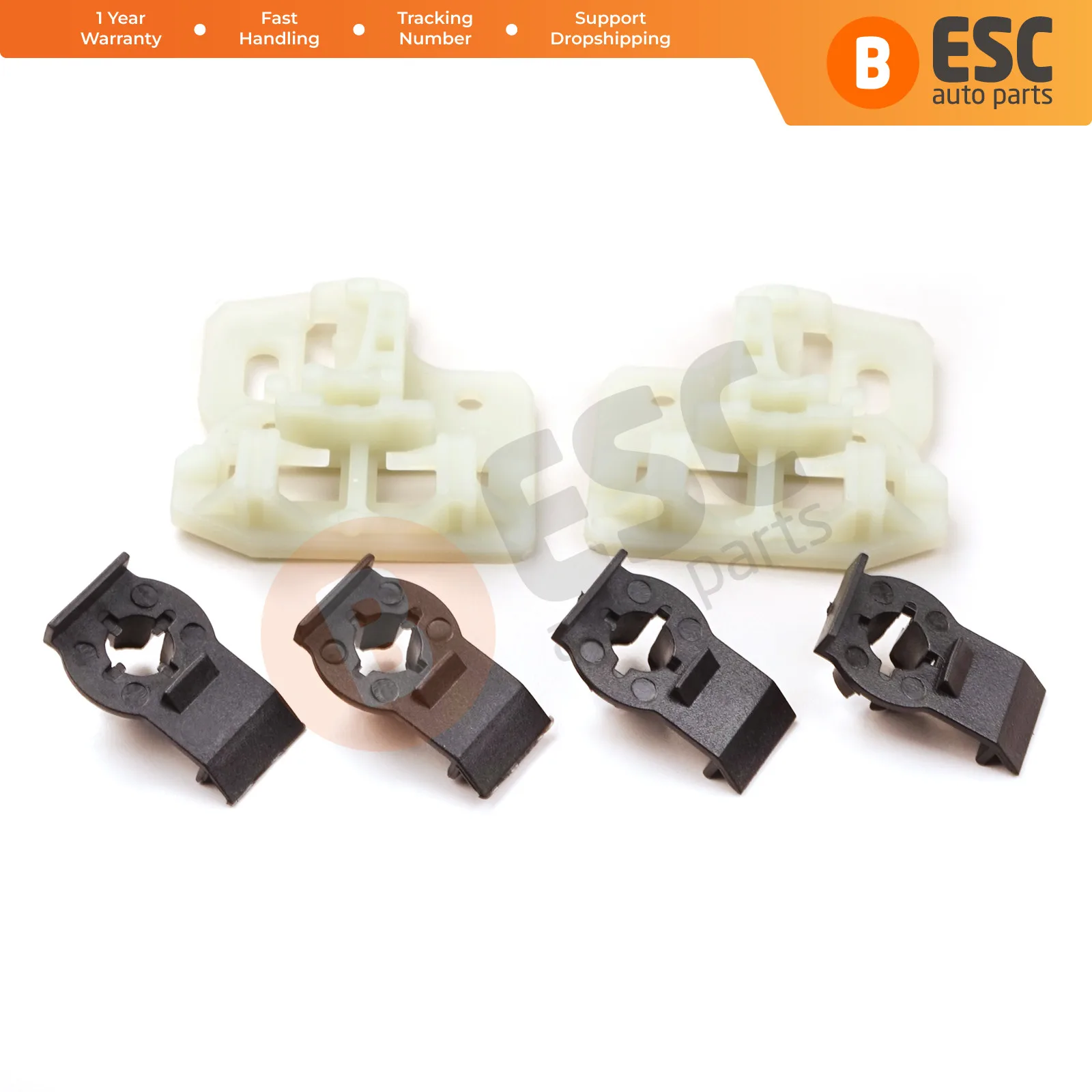 EWR5465ElectricalPowerWindowRegulatorRepairClipsBracketFront